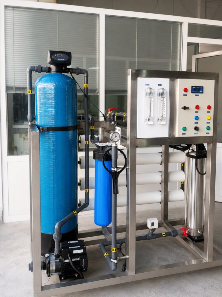 Cabinet RO and Softener